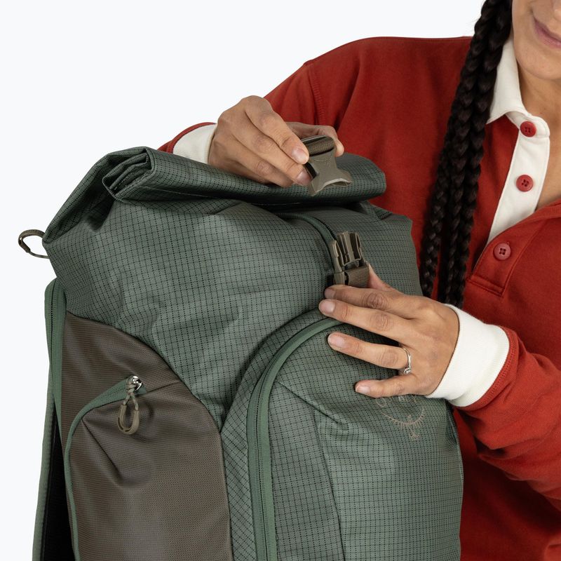 Městský batoh Osprey Transporter Roll Top 30 l pine leaf 11