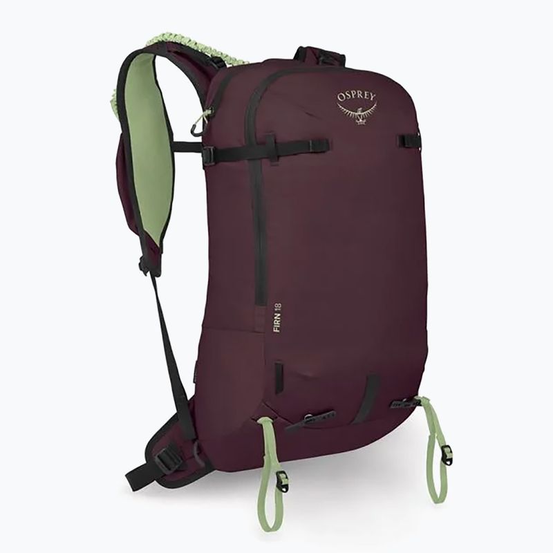 Batoh  Osprey Firn 18 l elderberry purple/peppermint green 2