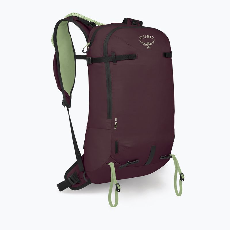 Batoh Osprey Firn 18 l elderberry purple/peppermint green 2