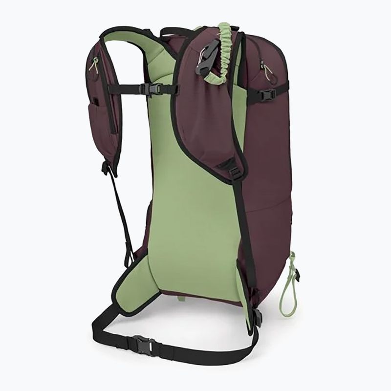 Batoh  Osprey Firn 18 l elderberry purple/peppermint green 3