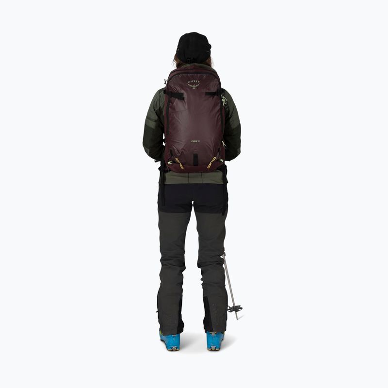 Batoh Osprey Firn 18 l elderberry purple/peppermint green 6