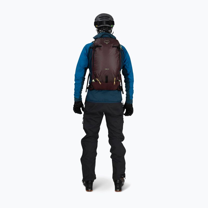 Batoh Osprey Firn 18 l elderberry purple/peppermint green 9