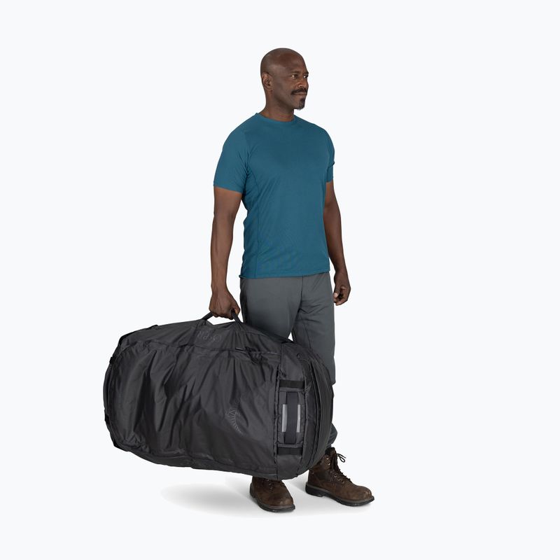Cestovní taška Osprey Transporter Duffel 150 l raven black 6