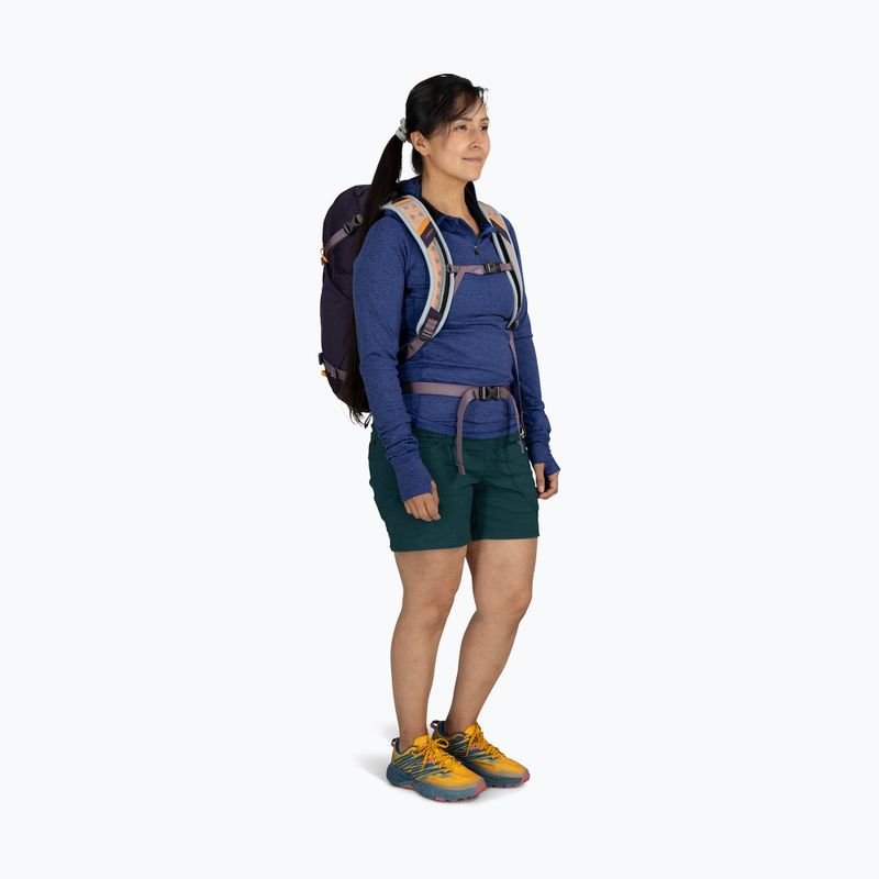 Turistický batoh Osprey Hikelite 26 l purple ink/ purple dusk/ cheddar orange 9