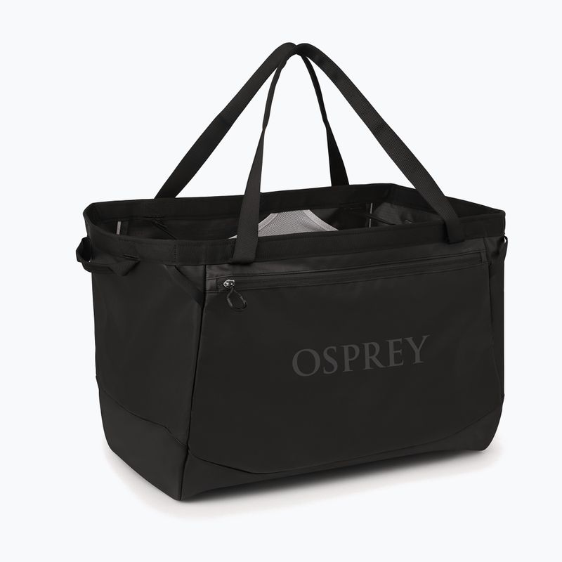Cestovní taška Osprey Transporter Gear Tote 60 l raven black/black 2