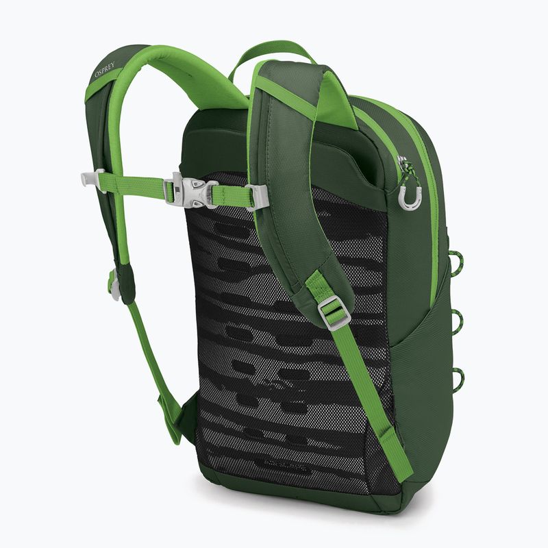 Dětský turistický batoh Osprey Jet 12 l green canopy/limeline green 3