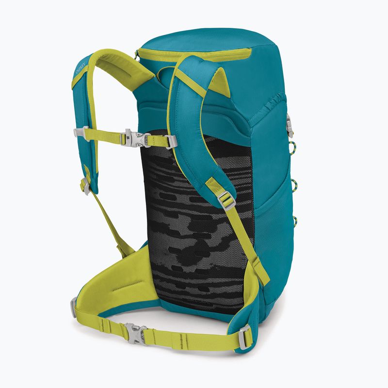 Dětský turistický batoh Osprey Jet 18 l blue spikemoss 3