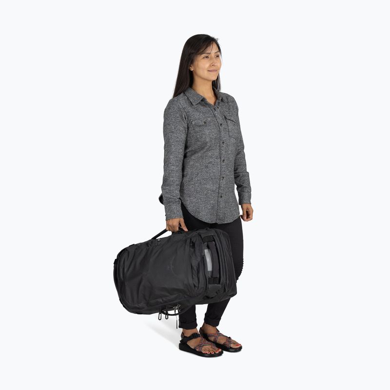 Cestovní taška Osprey Transporter Squffel 70 l raven black 5