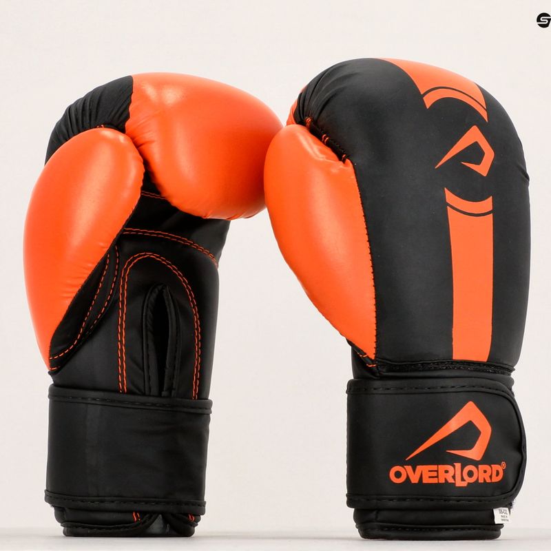 Overlord Boxerské rukavice černo-oranžové 100003 9