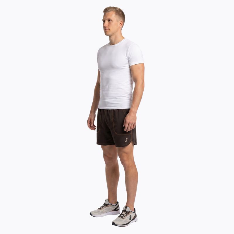 Pánské běžecké šortky Joma R-Combi khaki 4
