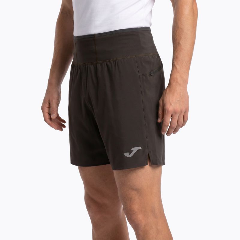 Pánské běžecké šortky Joma R-Combi khaki 6