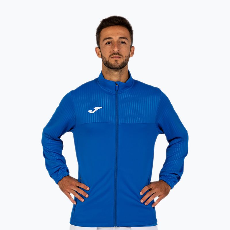 Tenisová mikina Joma Montreal Full Zip Royal 102744.600 3