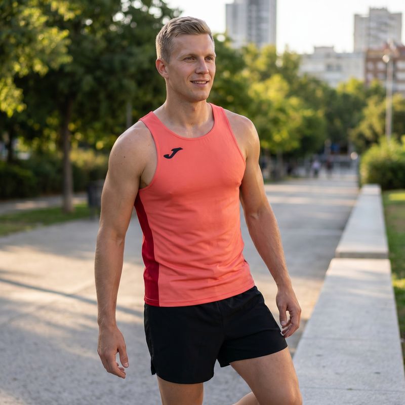 Pánské běžecké tričko Joma R-Winner fluor orange 7