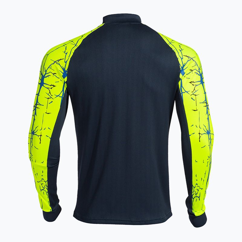 Pánská běžecká mikina Joma Elite IX fluor yellow 7