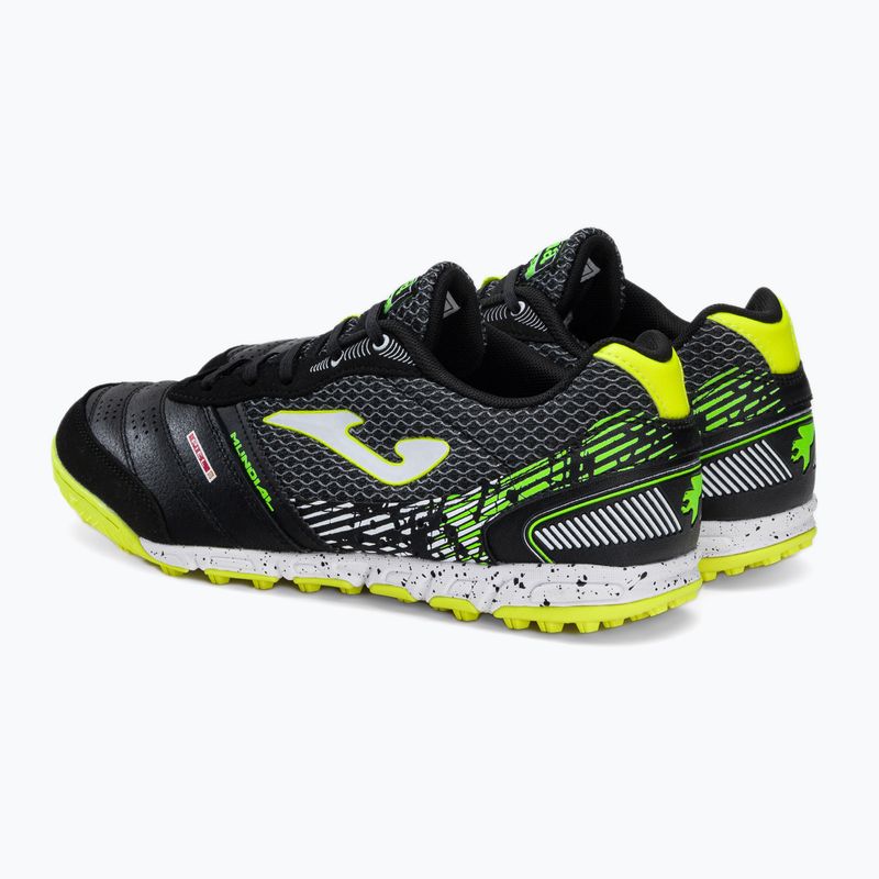 Pánské fotbalové boty Joma Mundial TF black 4