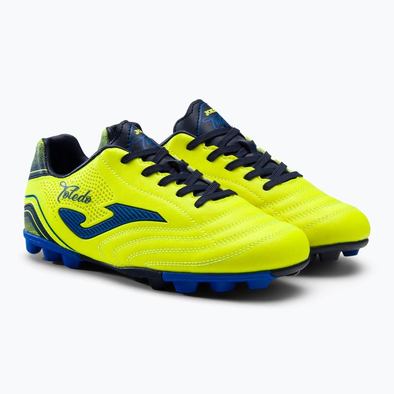 Dětské kopačky Joma Toledo HG lemon fluor 3