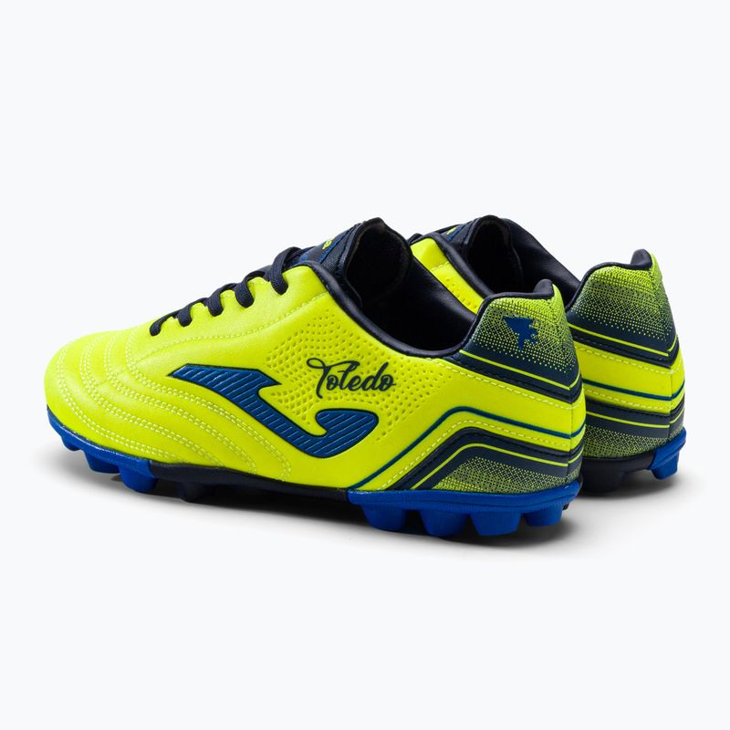 Dětské kopačky Joma Toledo HG lemon fluor 5