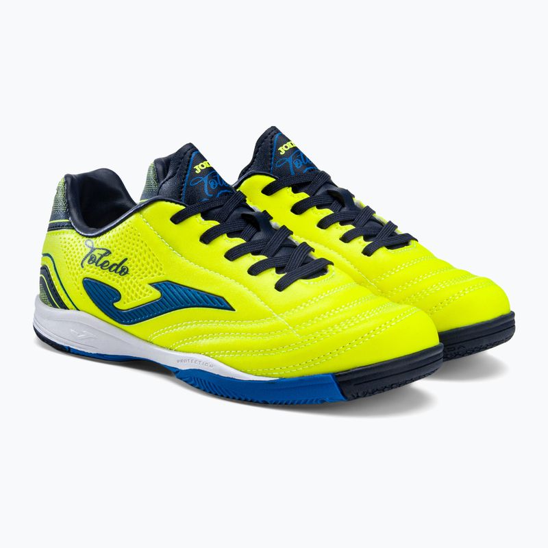 Dětské kopačky Joma Toledo IN lemon fluor 5