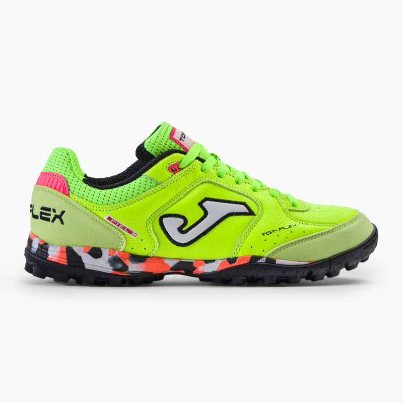 Pánské kopačky Joma Top Flex TF green fluor 2