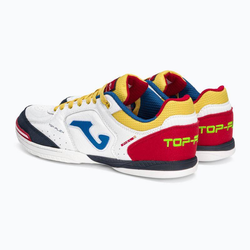 Pánské kopačky Joma Top Flex IN white/red 3