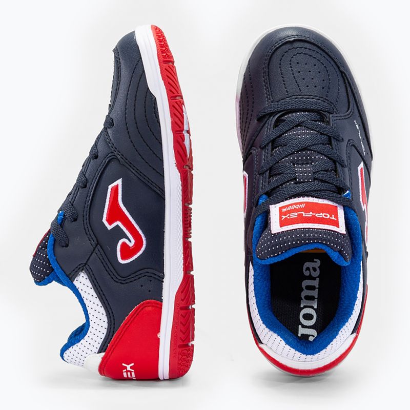 Dětské kopačky Joma Top Flex IN navy/red 12