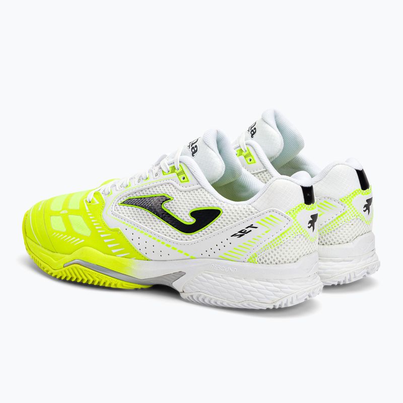 Pánská tenisová obuv Joma T.Set bílo-žlutá TSETW2209P 3