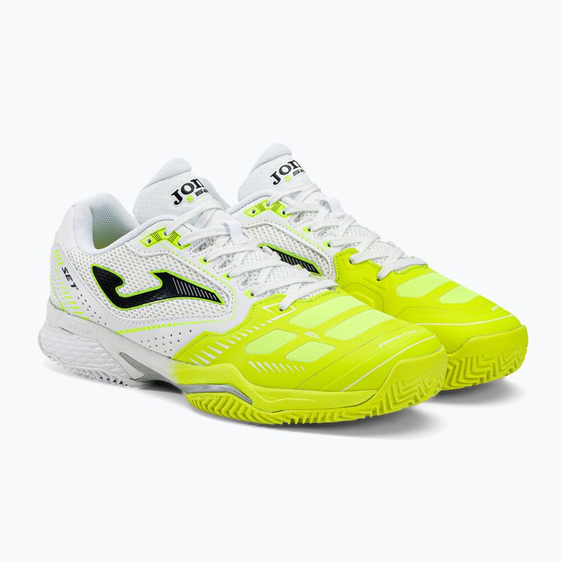Pánská tenisová obuv Joma T.Set bílo-žlutá TSETW2209P 4