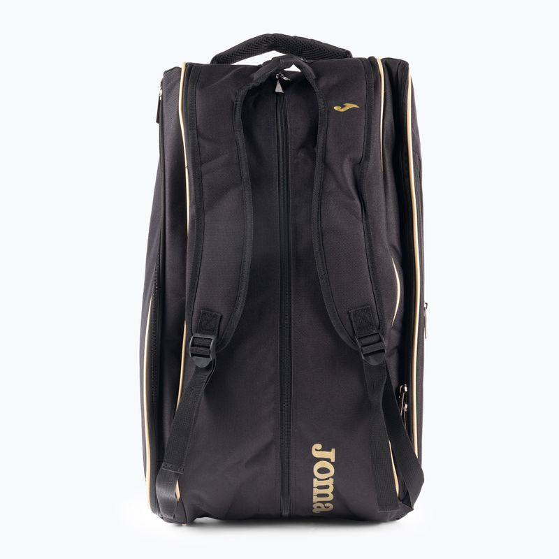 Tenisová taška Joma Gold Pro Paddle černo-zlatá 400920.109 3
