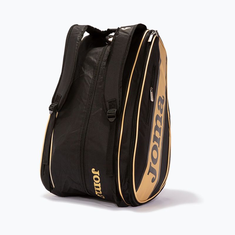 Tenisová taška Joma Gold Pro Paddle černo-zlatá 400920.109 13