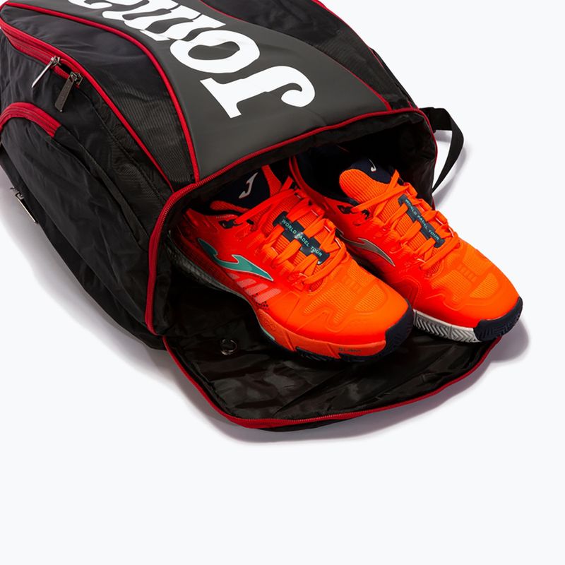 Tenisový batoh Joma Open černo-červený 400925.106 4