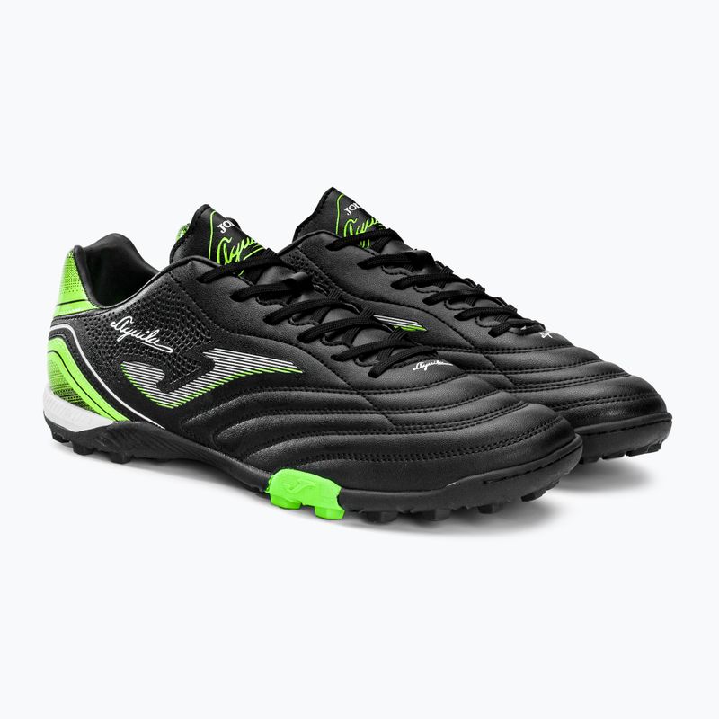 Pánské kopačky Joma Aguila TF black/green fluor 4