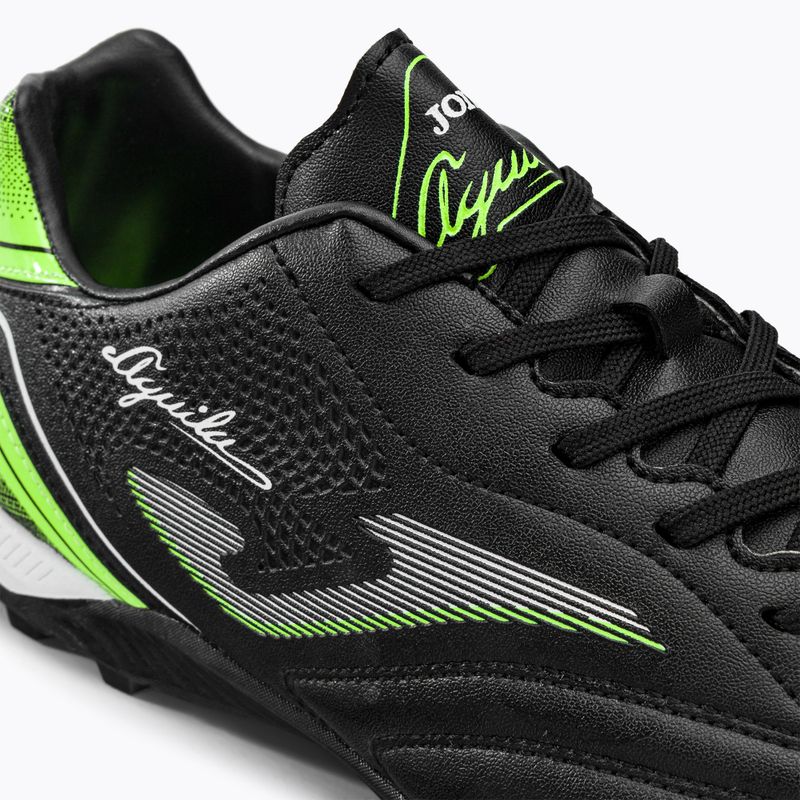 Pánské kopačky Joma Aguila TF black/green fluor 9