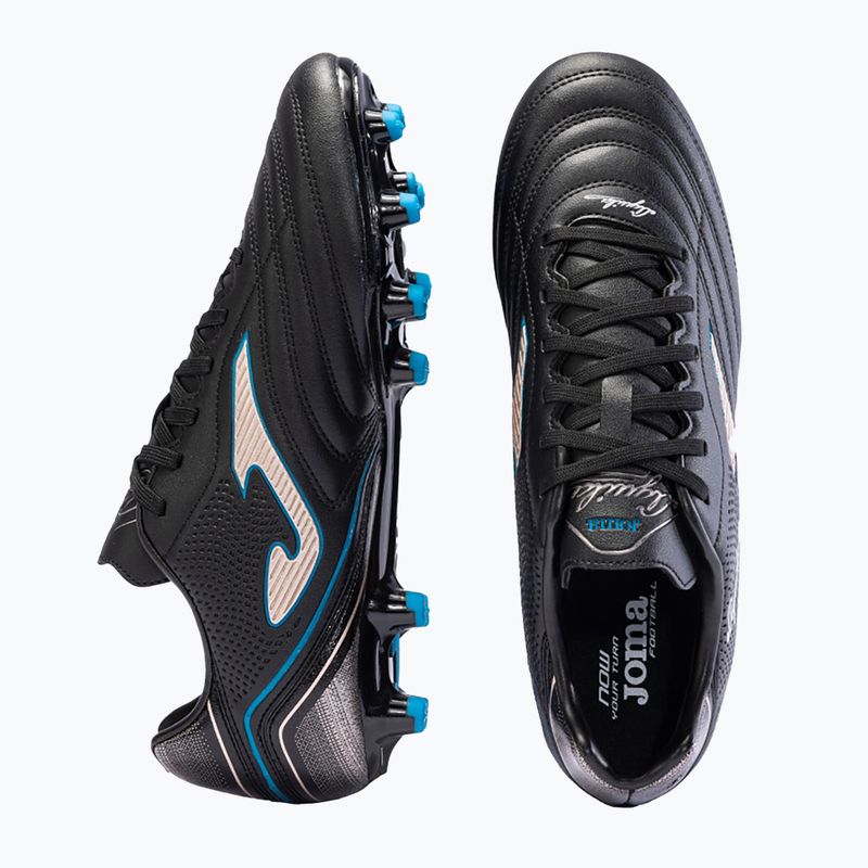 Pánské kopačky Joma Aguila FG black/gold 11