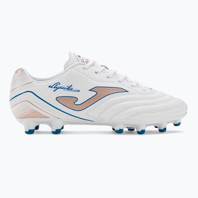 Pánské kopačky Joma Aguila FG white/gold 2