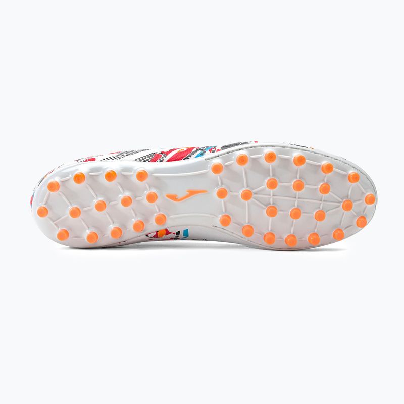 Pánské kopačky Joma Evolution AG white/black/orange 5