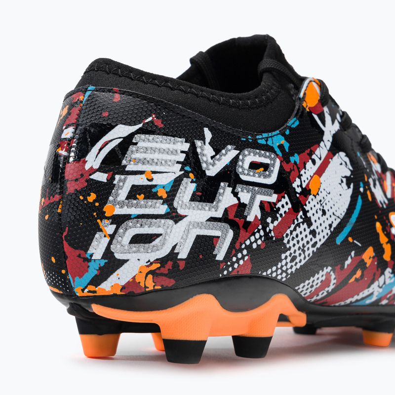 Joma Evolution FG pánské kopačky černá/bílá/červená 8