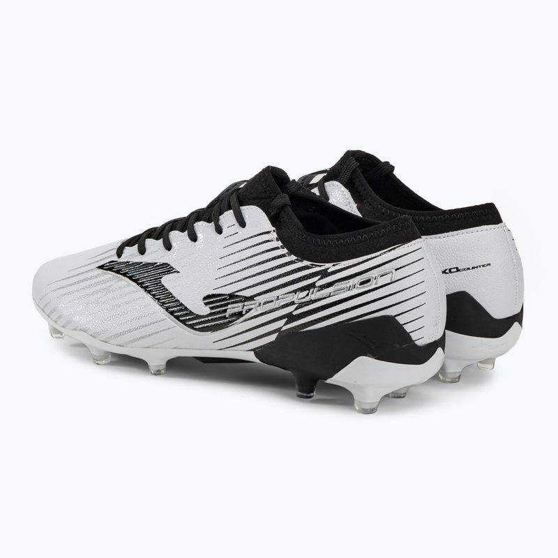 Joma Propulsion Cup FG pánské fotbalové boty white/black 3