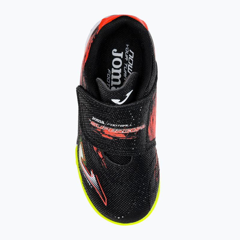 Dětské kopačky Joma Super Copa TF černé/oranžové 6