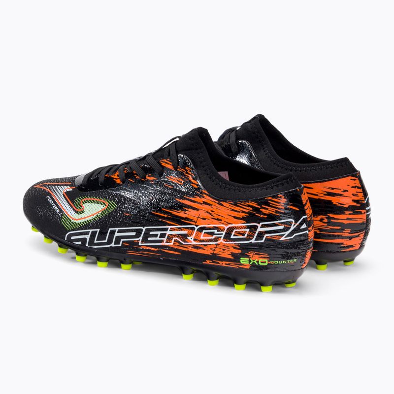 Pánské kopačky Joma Super Copa AG black/coral 3