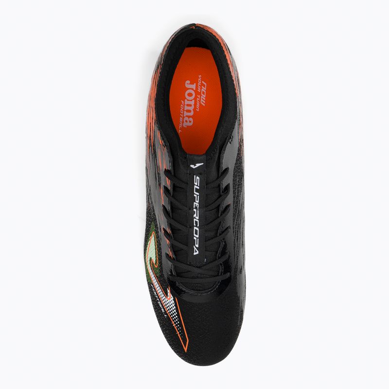 Pánské kopačky Joma Super Copa FG black/coral 6