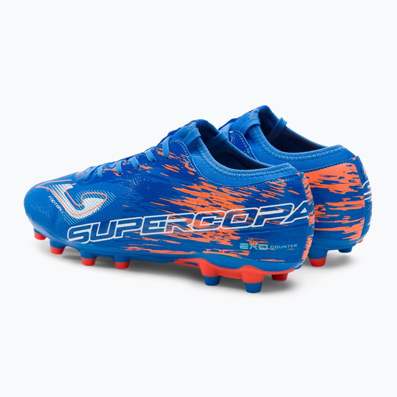 Joma Super Copa FG pánské fotbalové boty royal/coral 3