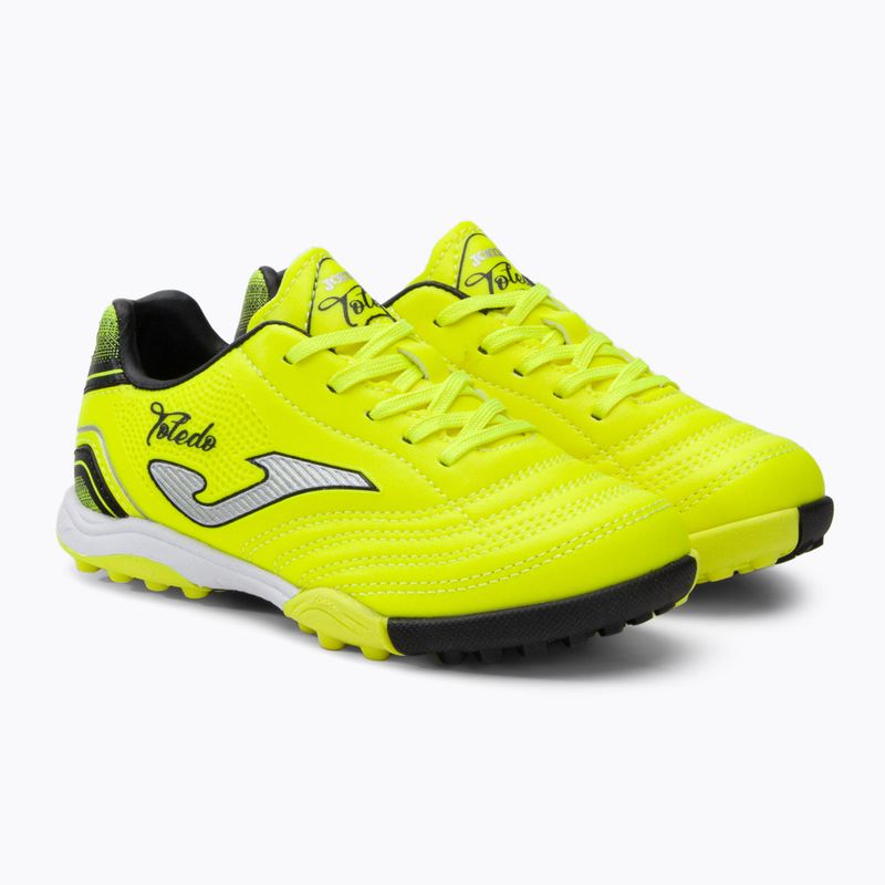 Dětské kopačky Joma Toledo TF lemon fluor/black 4
