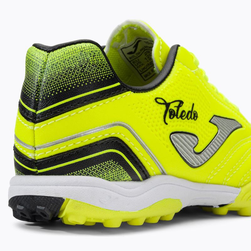 Dětské kopačky Joma Toledo TF lemon fluor/black 8