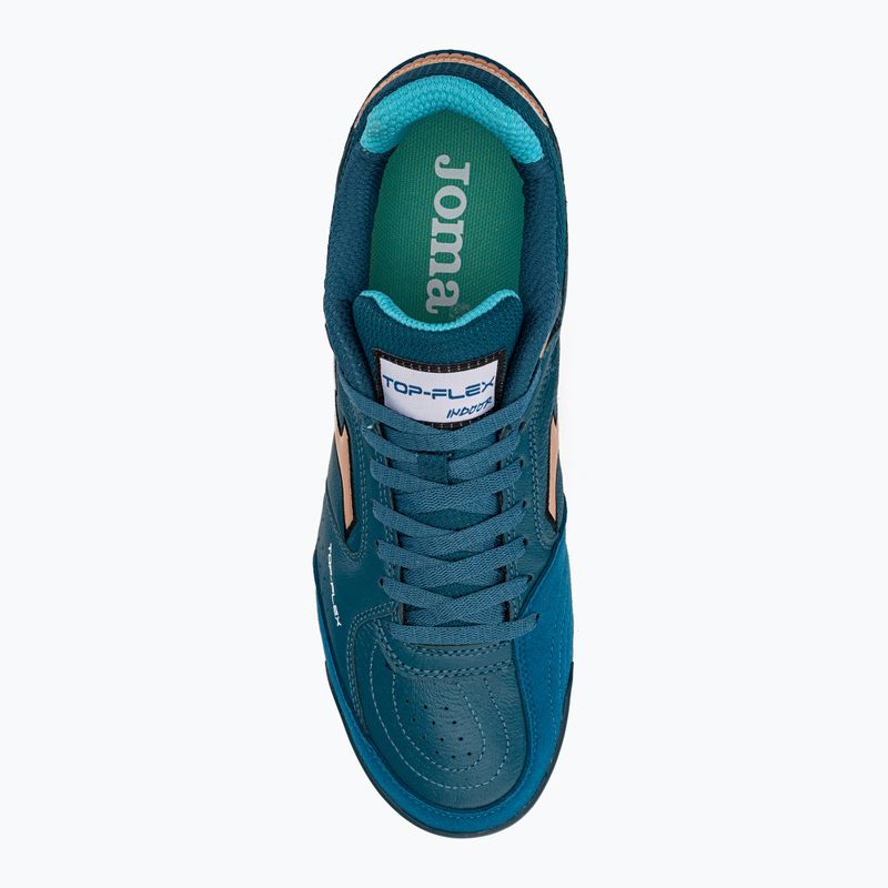 Pánské kopačky Joma Top Flex IN petroleum/gold 6