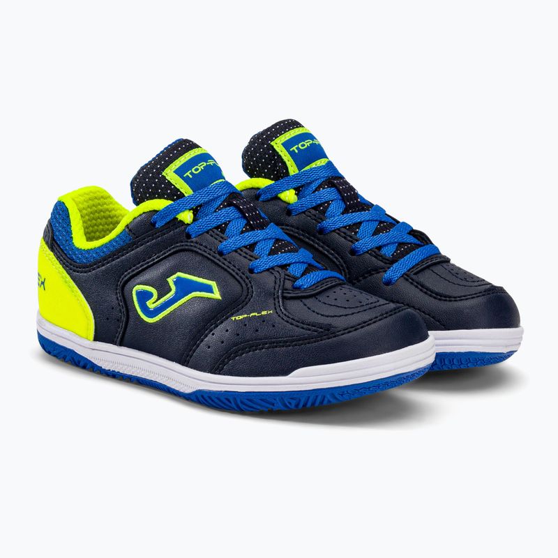Dětské kopačky Joma Top Flex IN navy/yellow 4