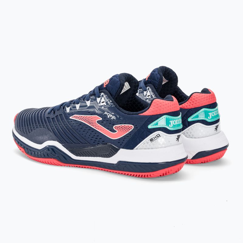 Pánské tenisové boty Joma Point P navy/red 3