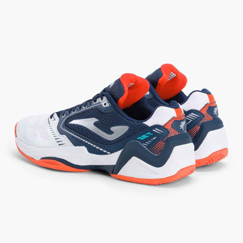 Pánská tenisová obuv Joma T.Set Padel navy blue and white TSETS2332P 3