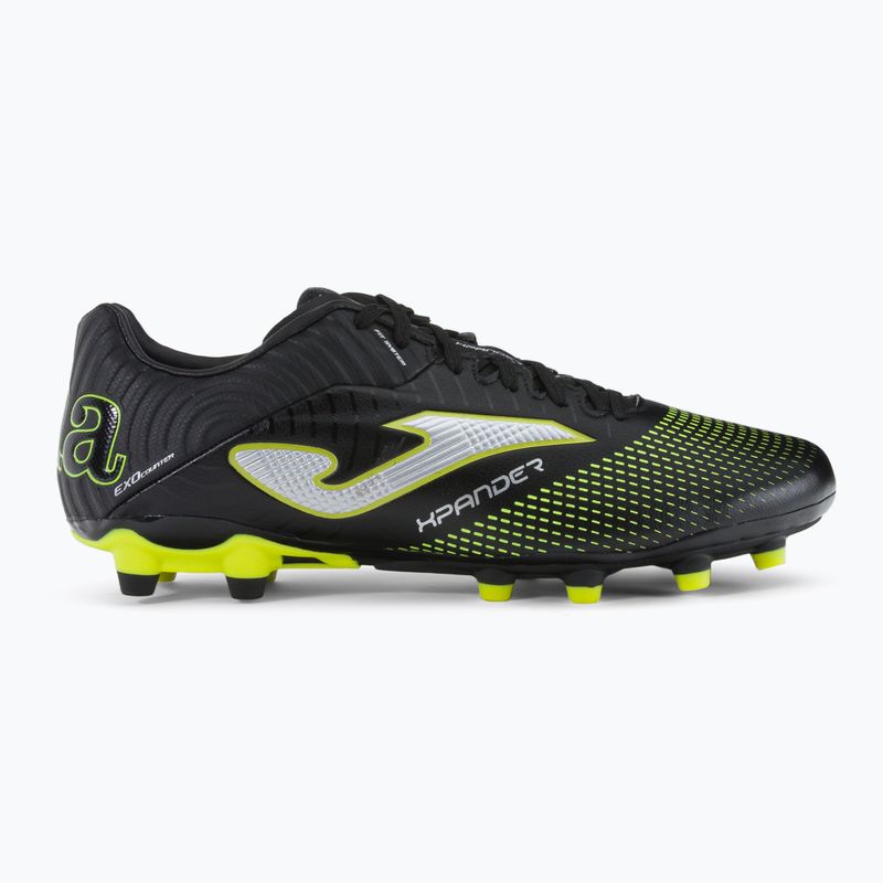 Pánské kopačky Joma Xpander FG black/lemon fluor 2