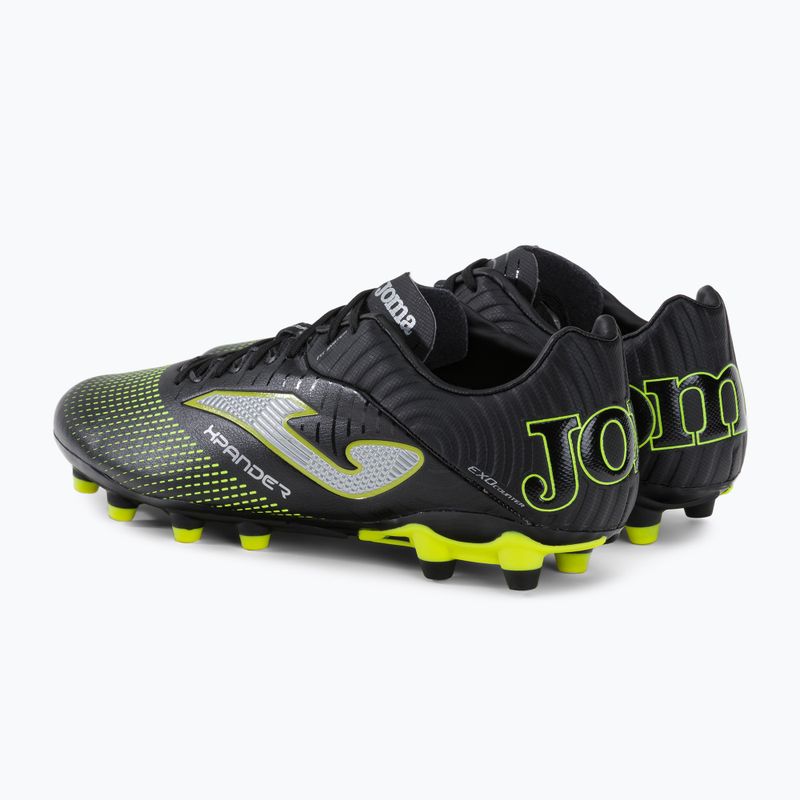 Pánské kopačky Joma Xpander FG black/lemon fluor 3