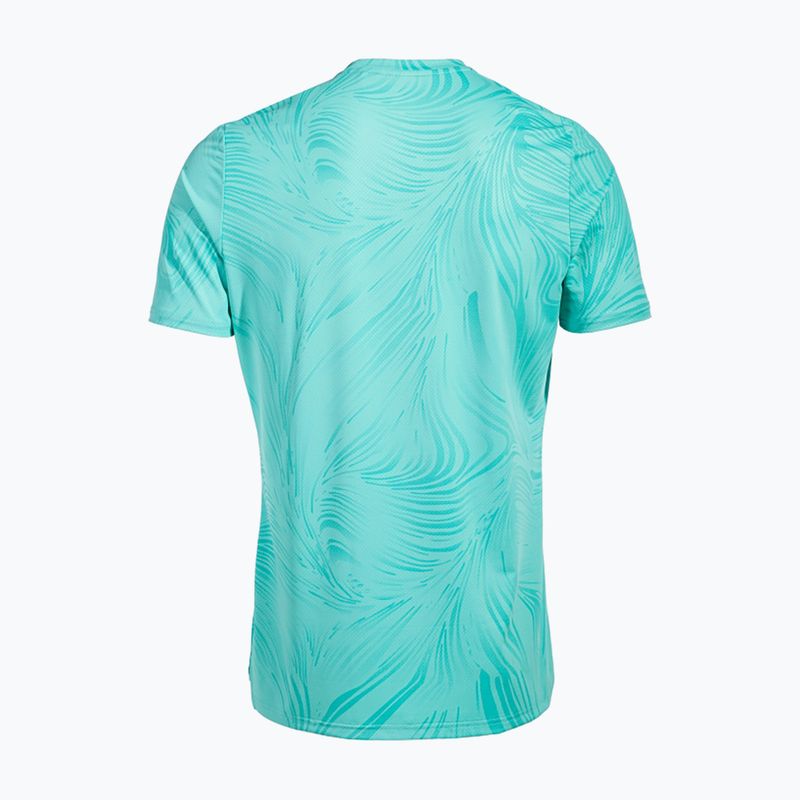 Pánské tenisové tričko Joma Challenge turquoise 2